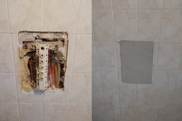 Après travaux électriques (suite)